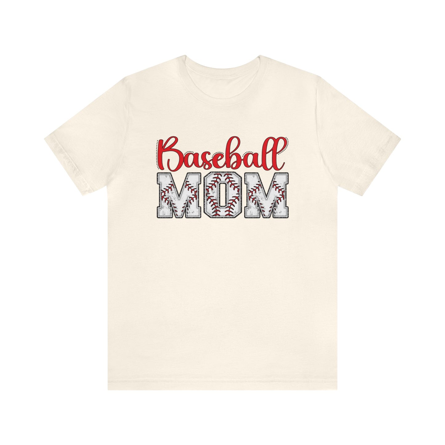 Baseball Mom Unisex Jersey Short Sleeve Tee