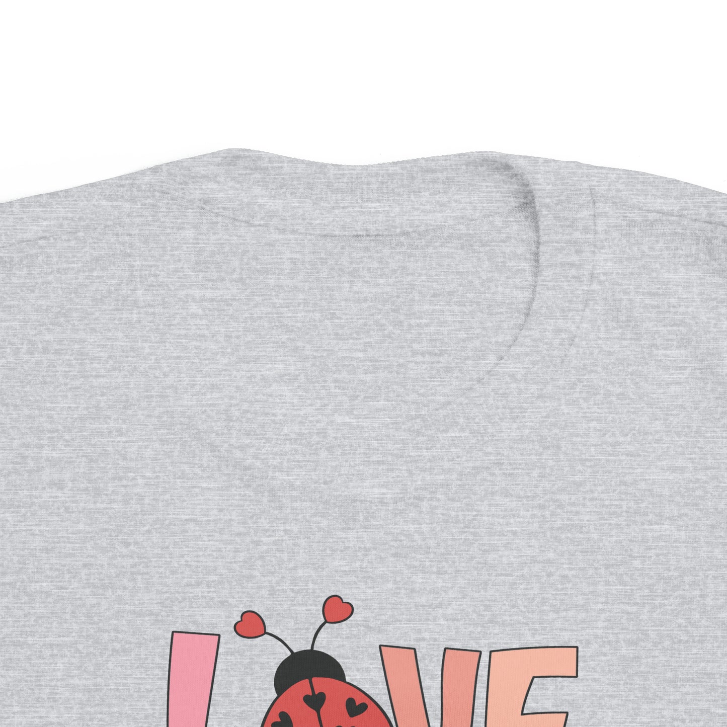 love bug valentines day Toddler's Fine Jersey Tee