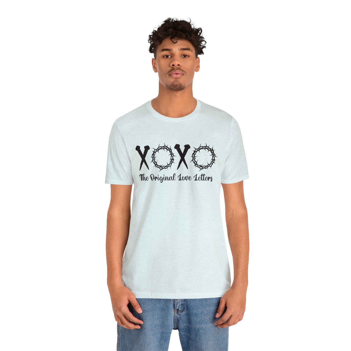the original love letters xoxo Unisex Jersey Short Sleeve Tee