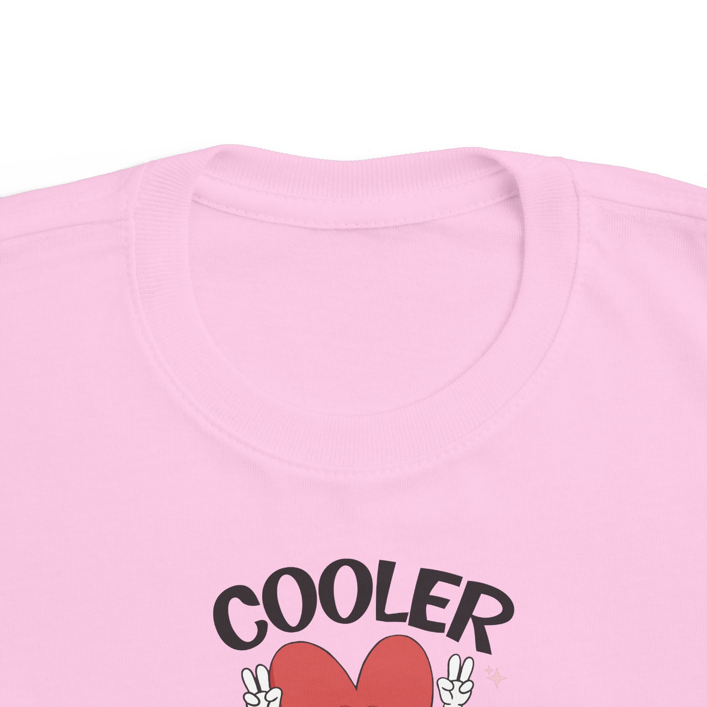 cooler than cupid Toddler's Fine Jersey Tee