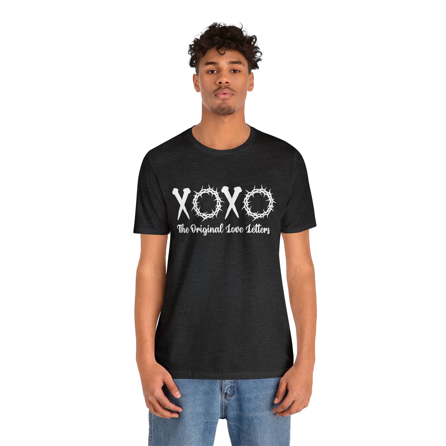 the original love letters xoxo Unisex Jersey Short Sleeve Tee