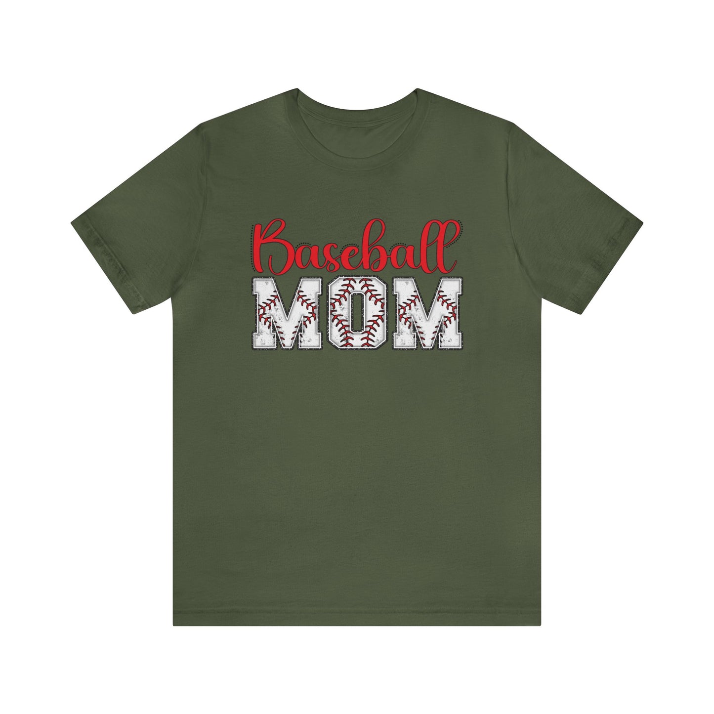 Baseball Mom Unisex Jersey Short Sleeve Tee