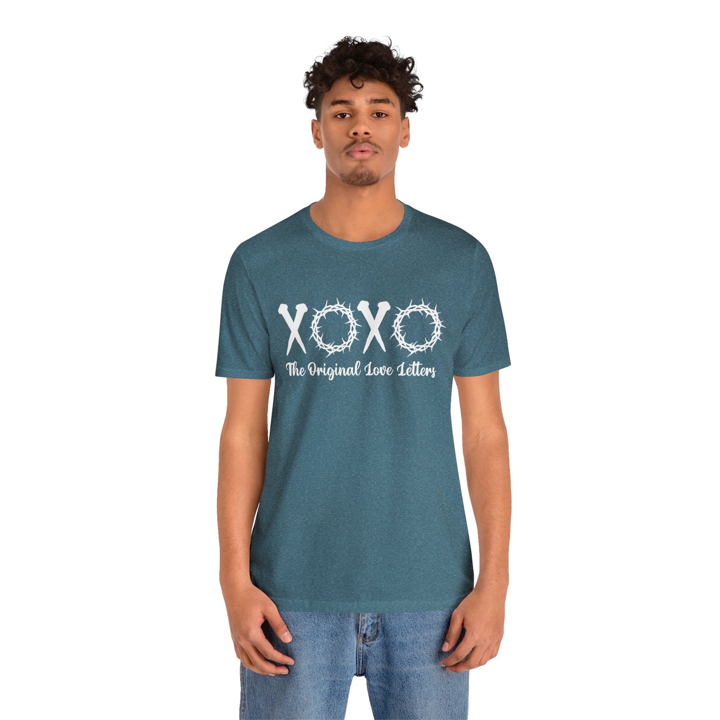 the original love letters xoxo Unisex Jersey Short Sleeve Tee