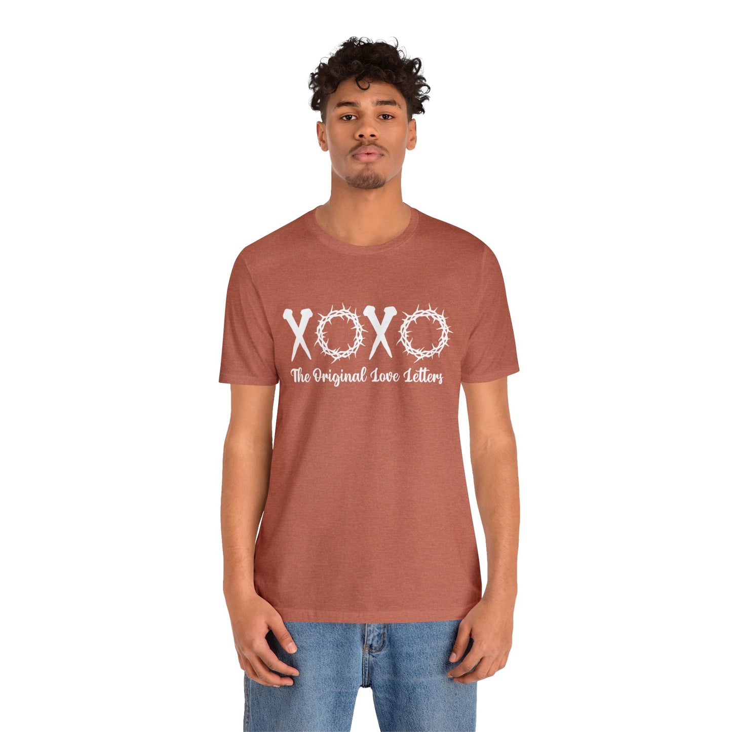 the original love letters xoxo Unisex Jersey Short Sleeve Tee