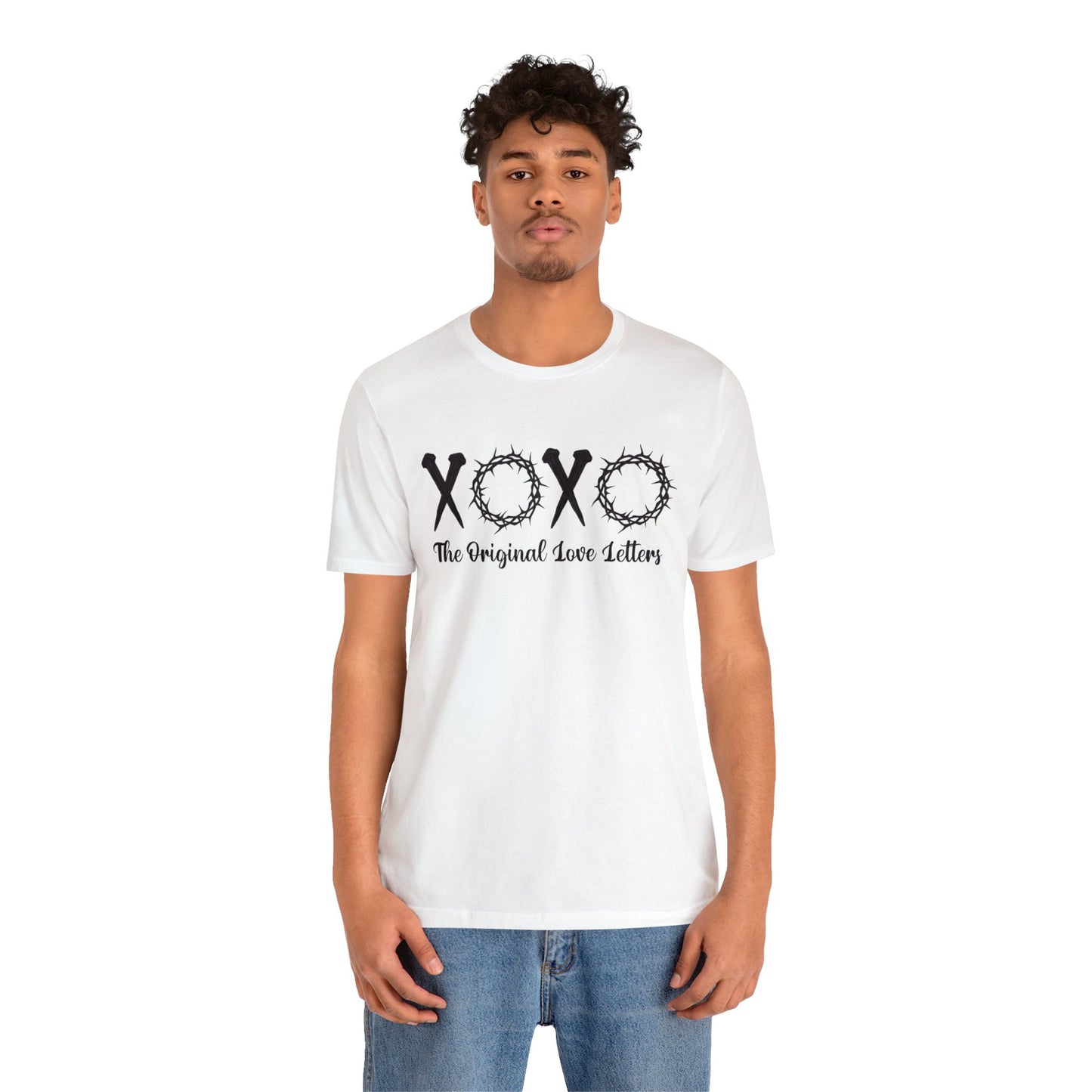 the original love letters xoxo Unisex Jersey Short Sleeve Tee