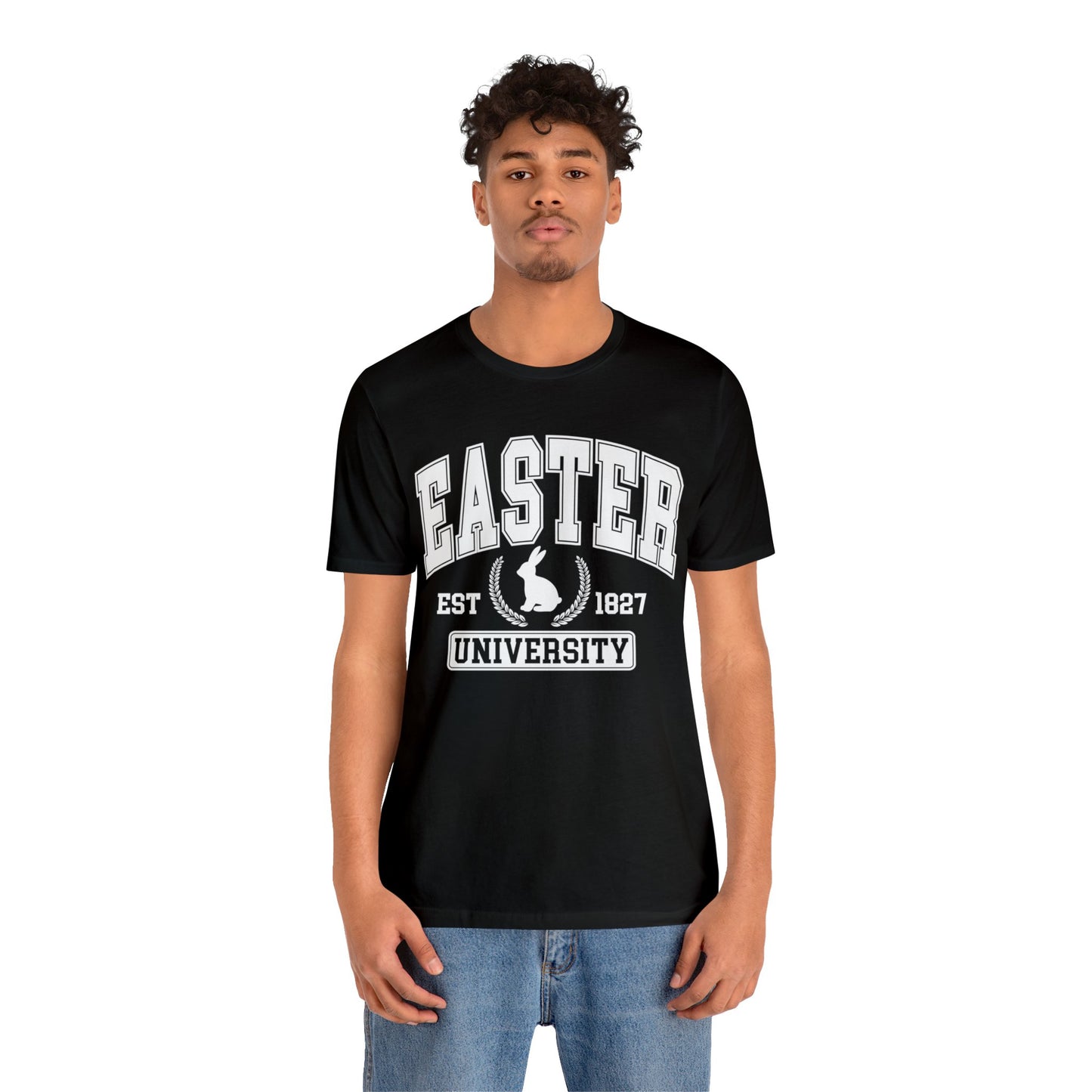 easter university Unisex Jersey Short Sleeve Tee