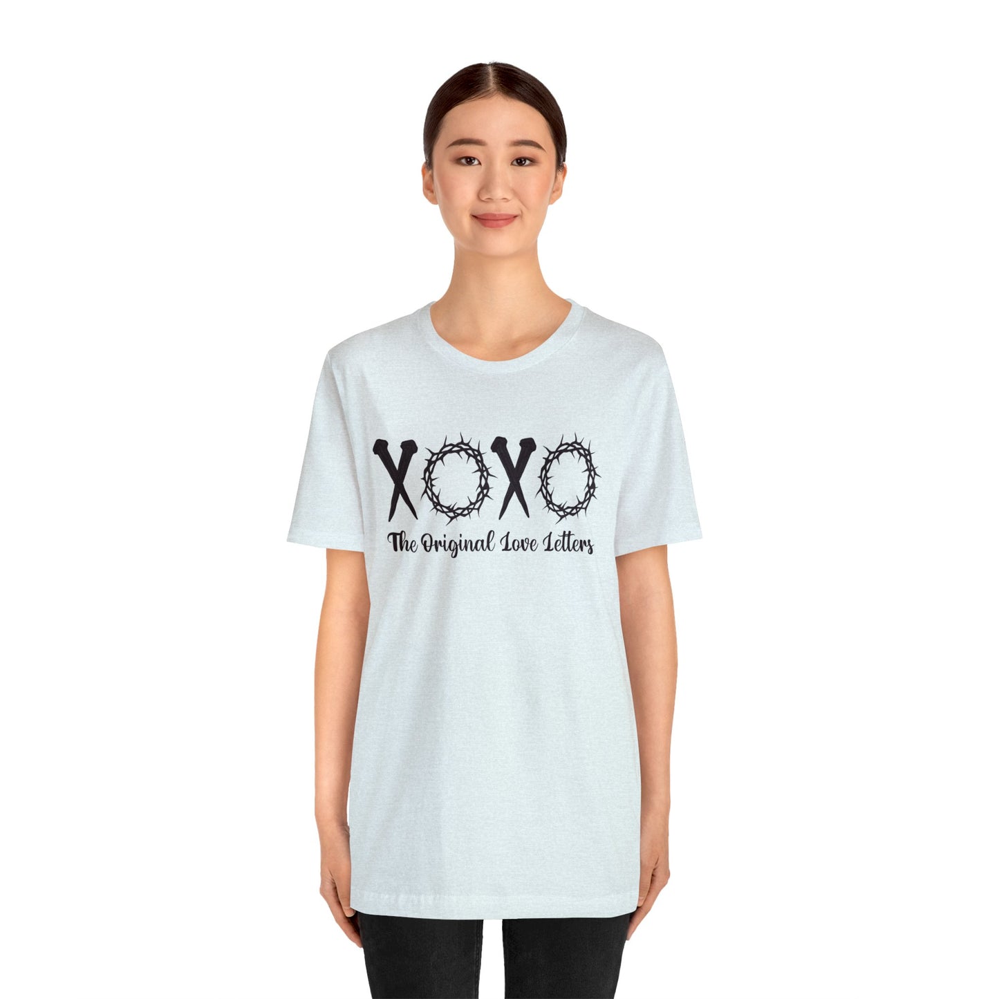 the original love letters xoxo Unisex Jersey Short Sleeve Tee