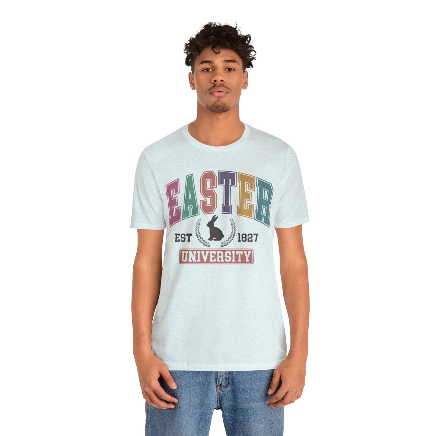 easter university Unisex Jersey Short Sleeve Tee