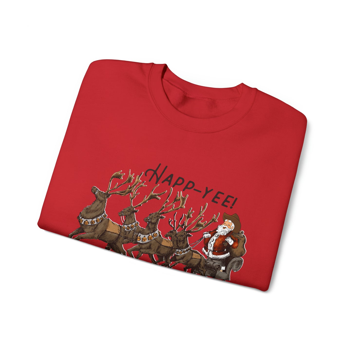 happy hawlidays! Unisex Heavy Blend™ Crewneck Sweatshirt