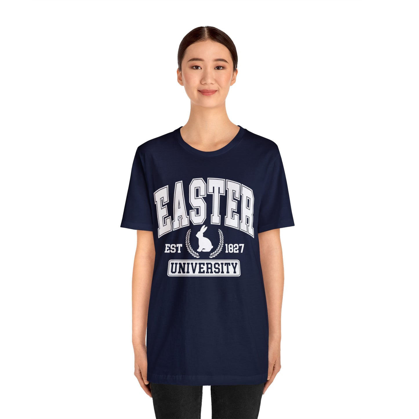 easter university Unisex Jersey Short Sleeve Tee