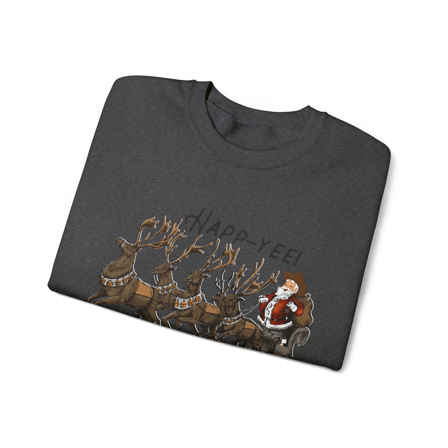 happy hawlidays! Unisex Heavy Blend™ Crewneck Sweatshirt