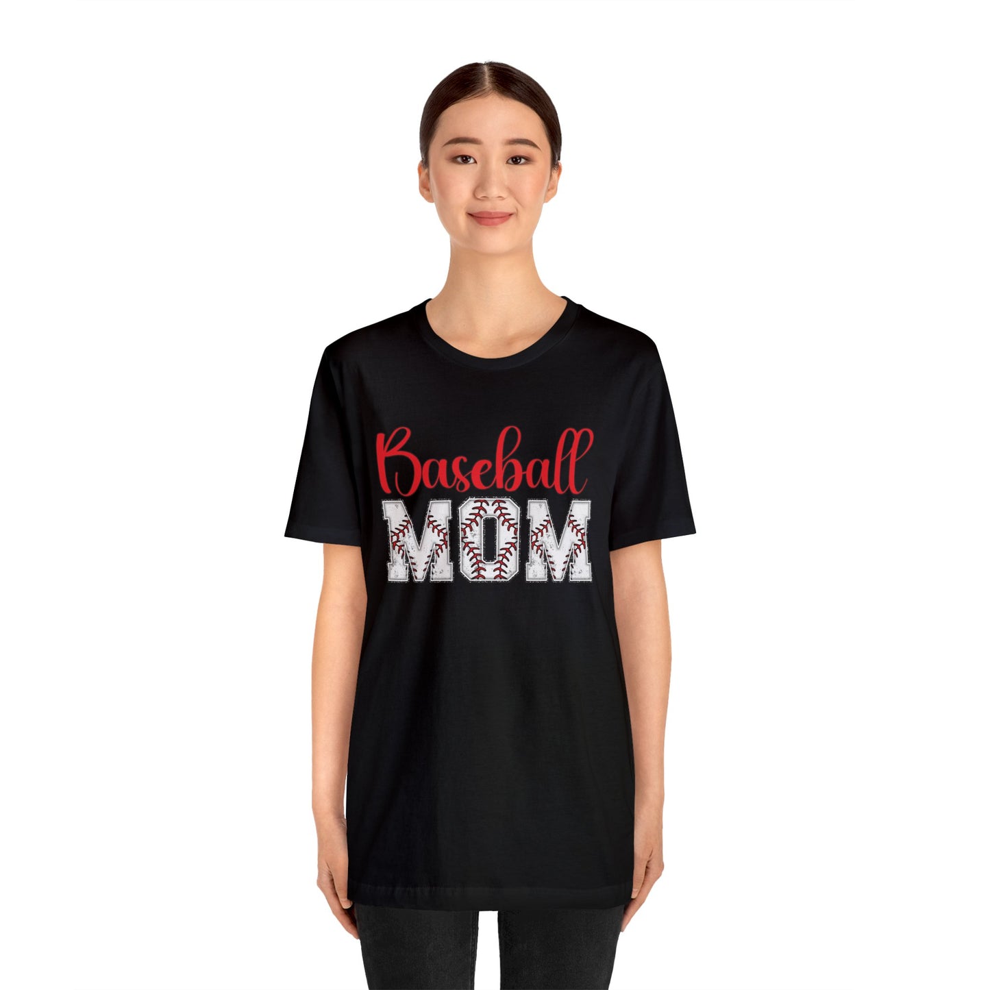 Baseball Mom Unisex Jersey Short Sleeve Tee