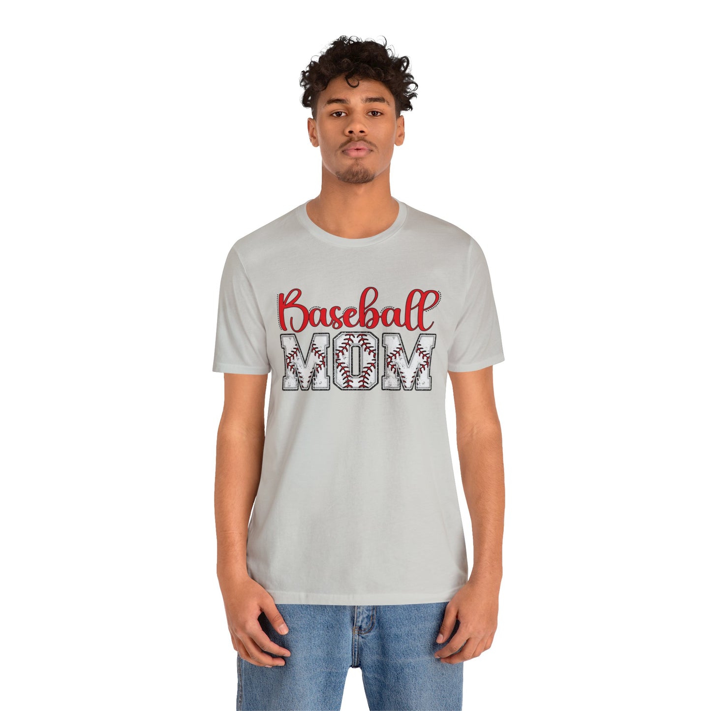 Baseball Mom Unisex Jersey Short Sleeve Tee