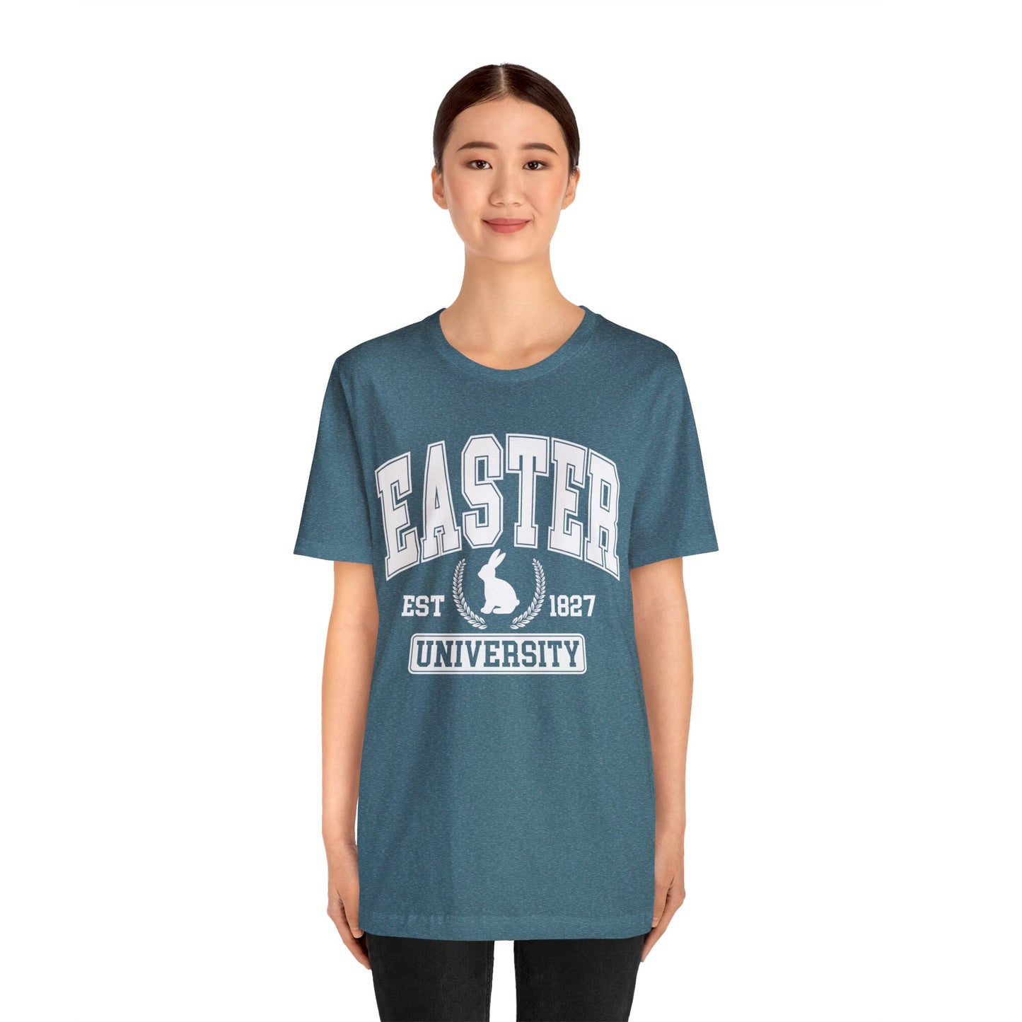 easter university Unisex Jersey Short Sleeve Tee