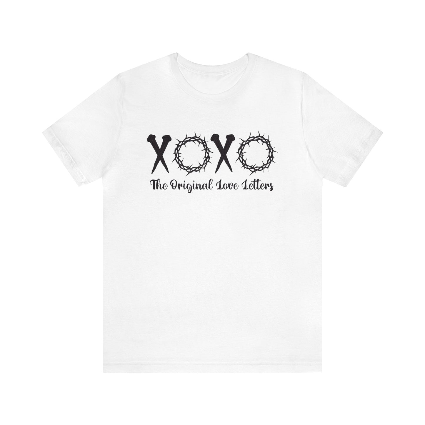the original love letters xoxo Unisex Jersey Short Sleeve Tee