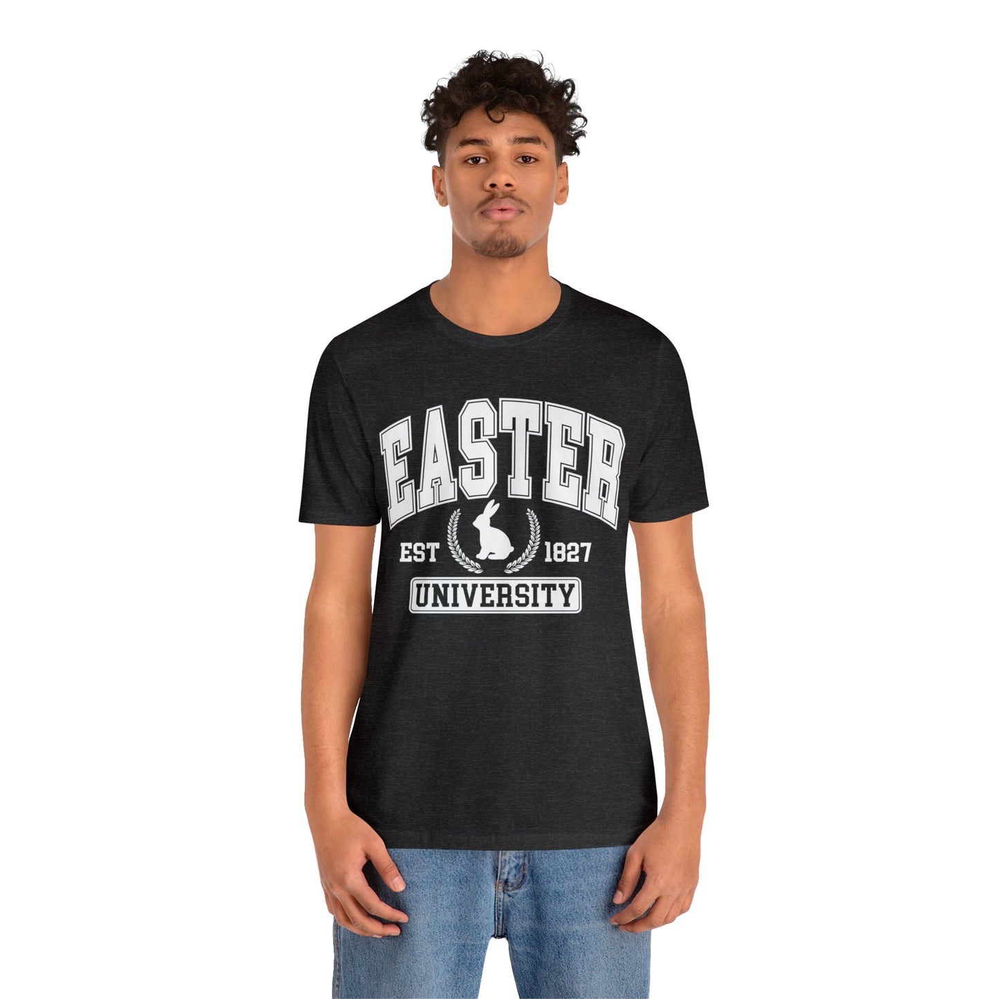 easter university Unisex Jersey Short Sleeve Tee
