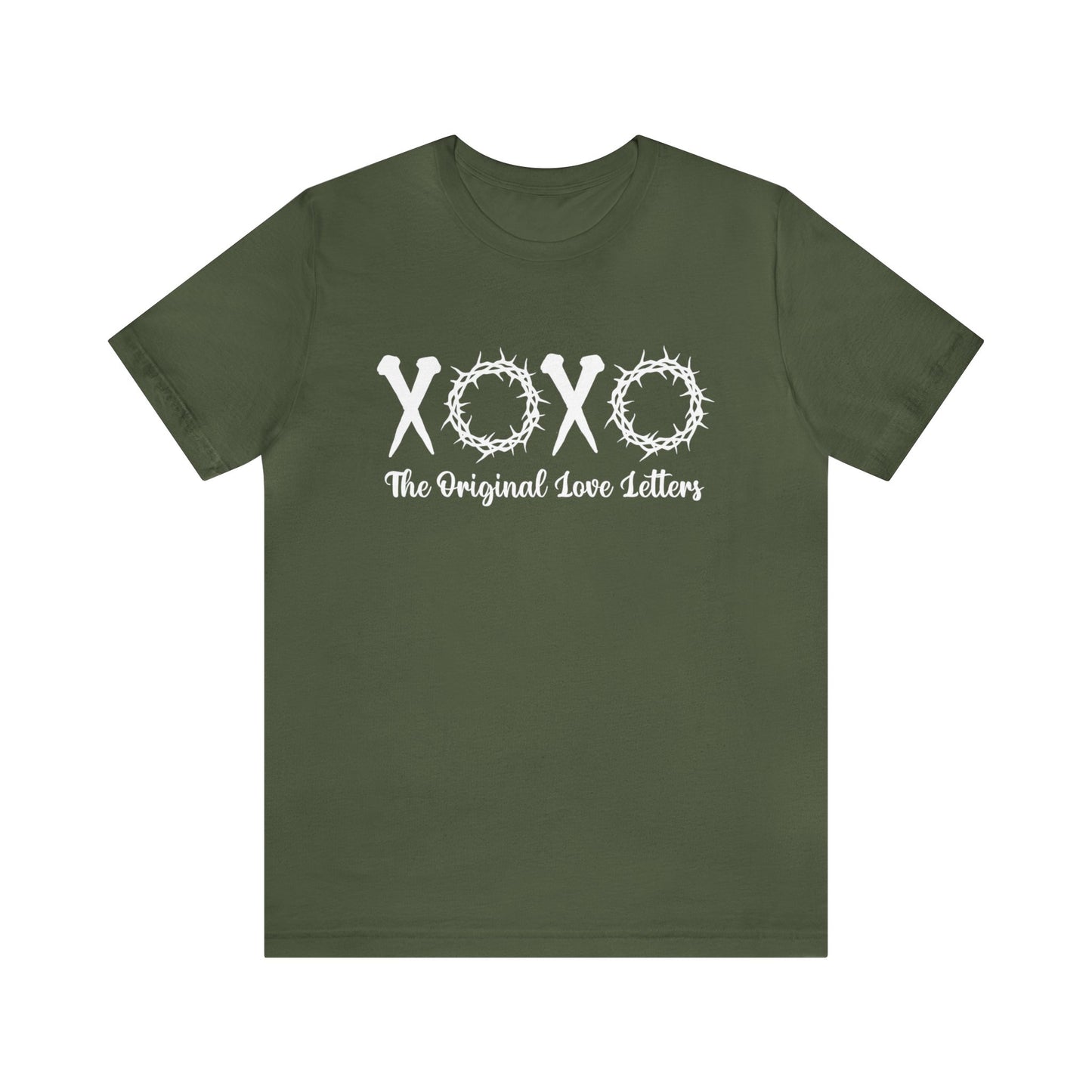 the original love letters xoxo Unisex Jersey Short Sleeve Tee