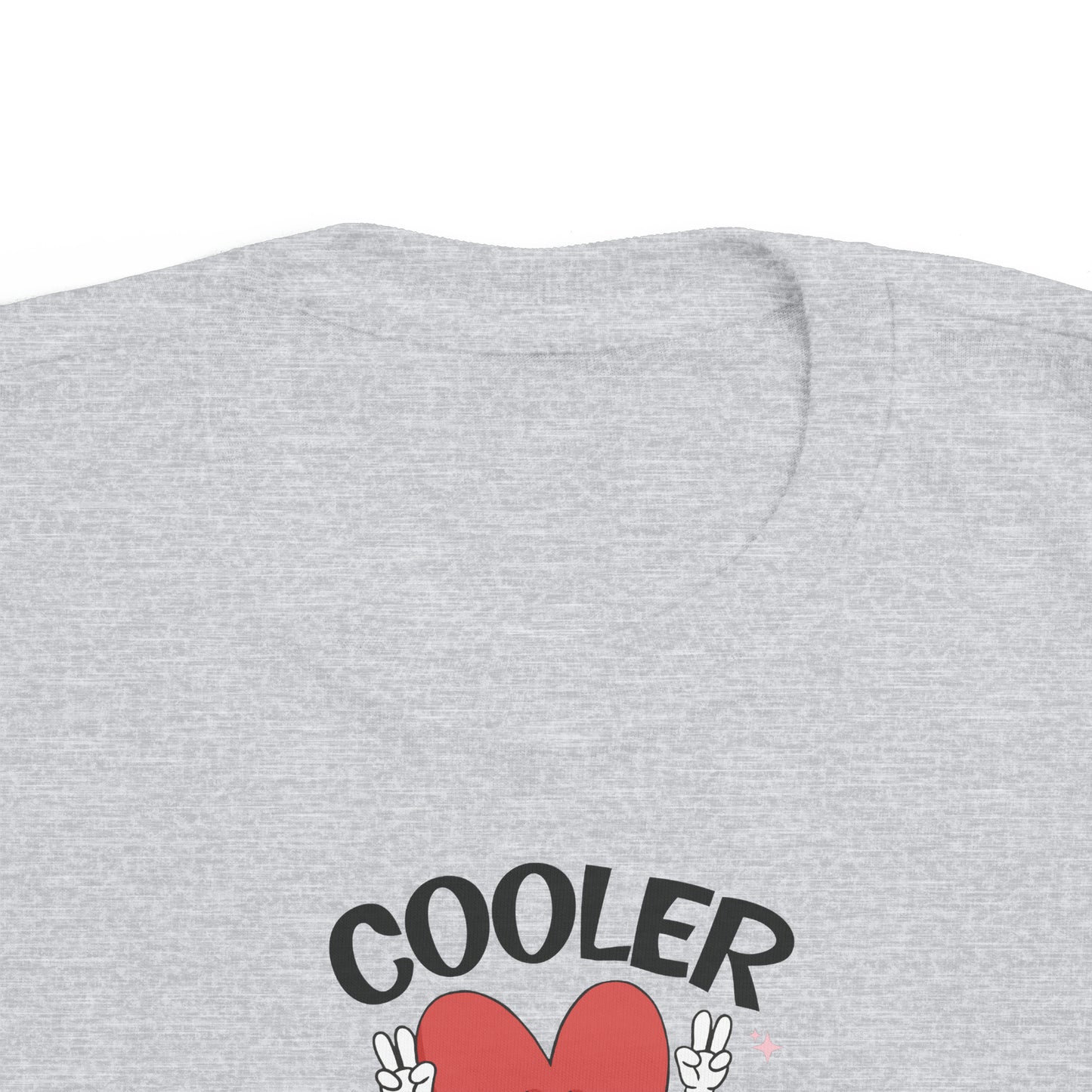 cooler than cupid Toddler's Fine Jersey Tee