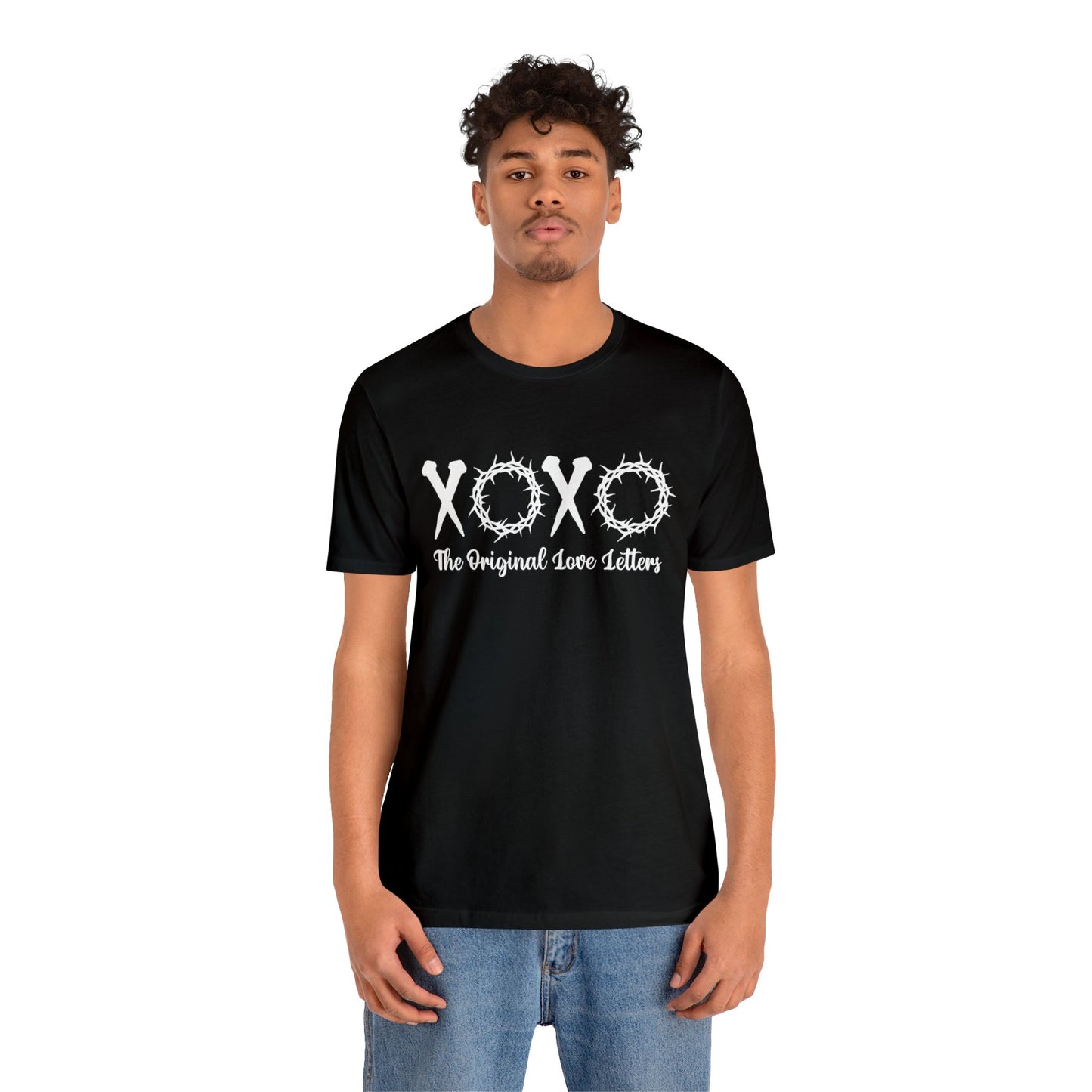 the original love letters xoxo Unisex Jersey Short Sleeve Tee