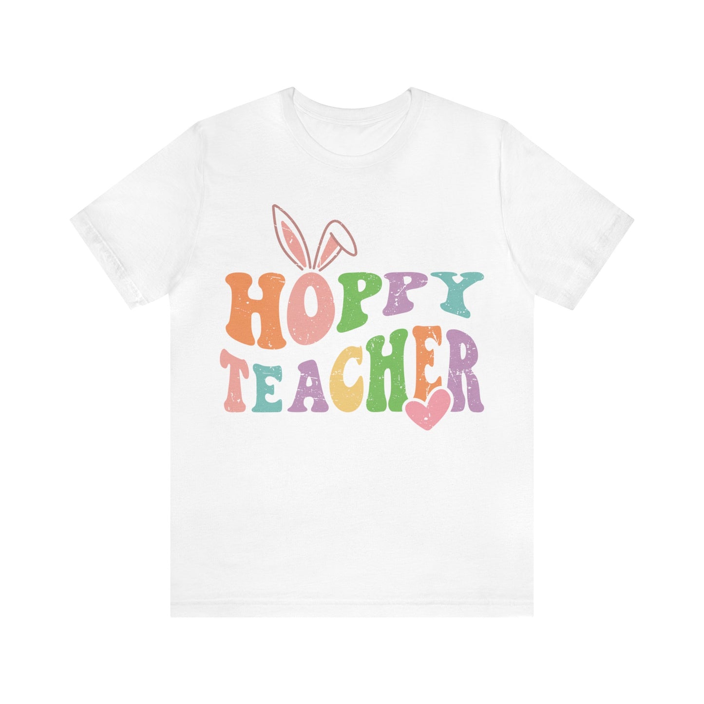 HOPPY TEACHER Unisex Jersey Short Sleeve Tee