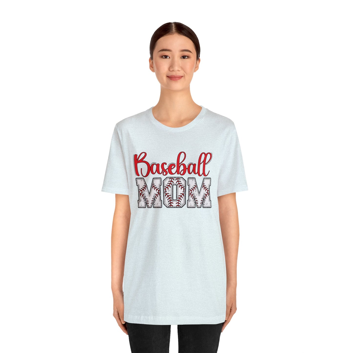Baseball Mom Unisex Jersey Short Sleeve Tee