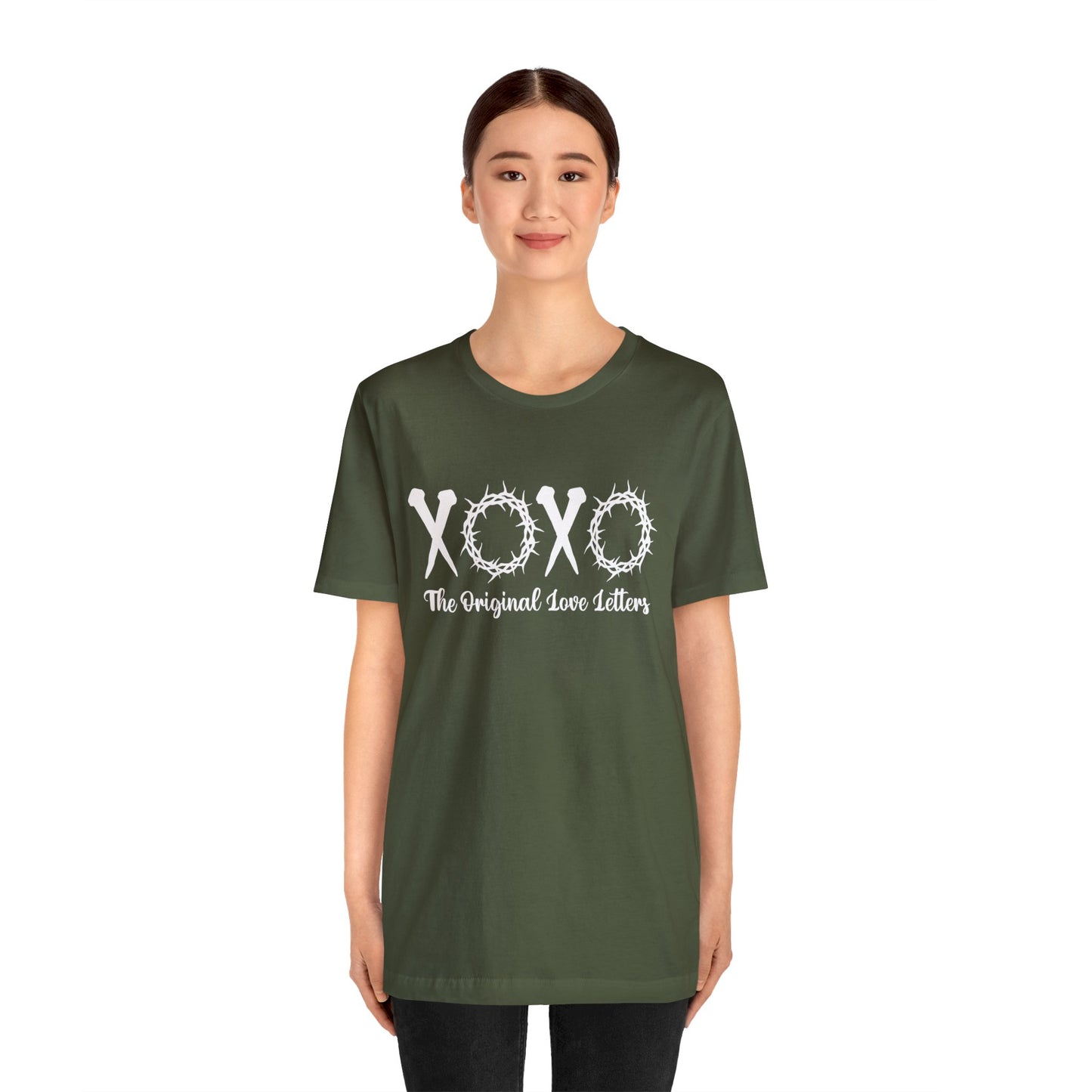 the original love letters xoxo Unisex Jersey Short Sleeve Tee