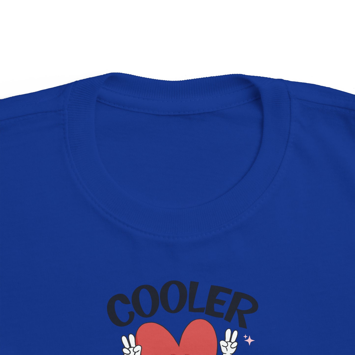 cooler than cupid Toddler's Fine Jersey Tee