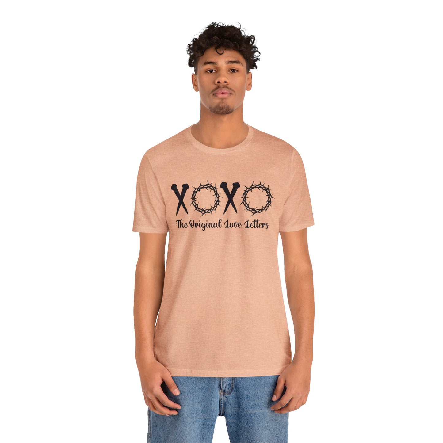 the original love letters xoxo Unisex Jersey Short Sleeve Tee