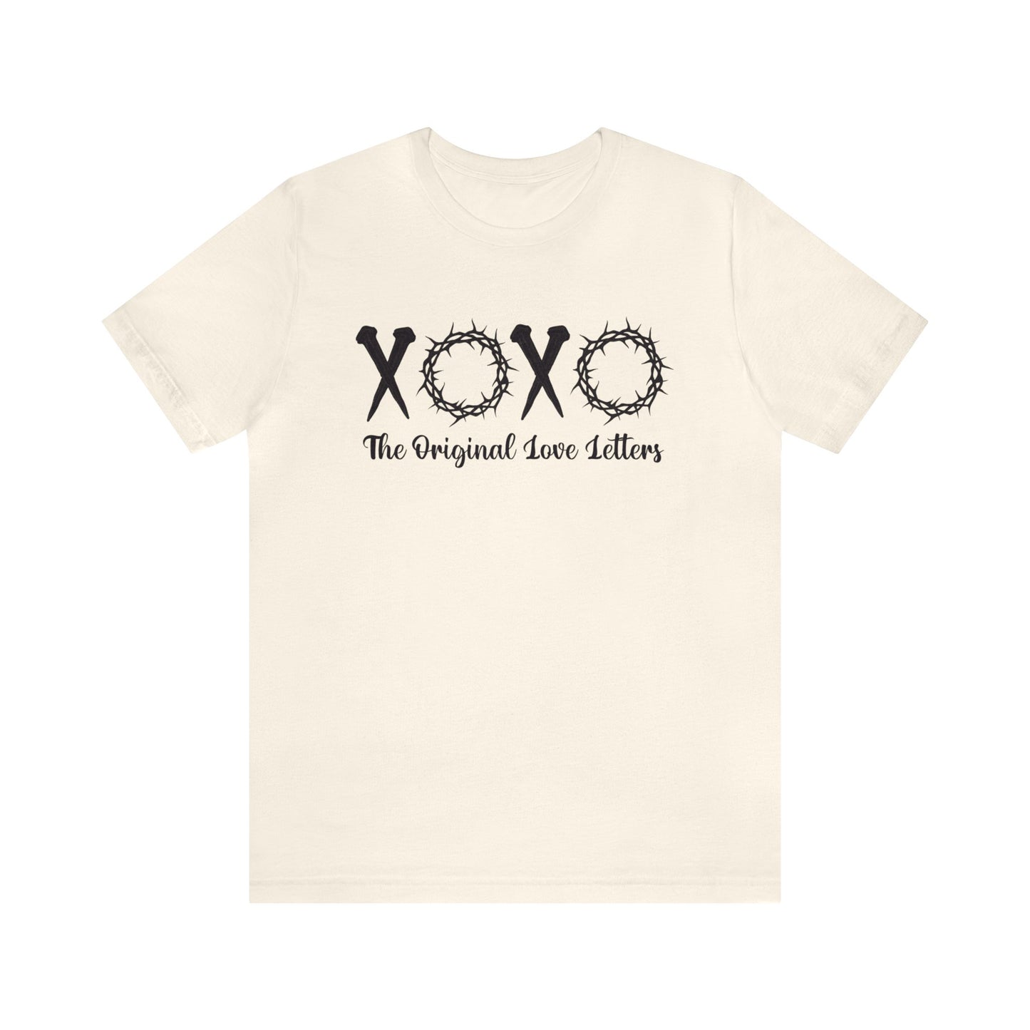 the original love letters xoxo Unisex Jersey Short Sleeve Tee