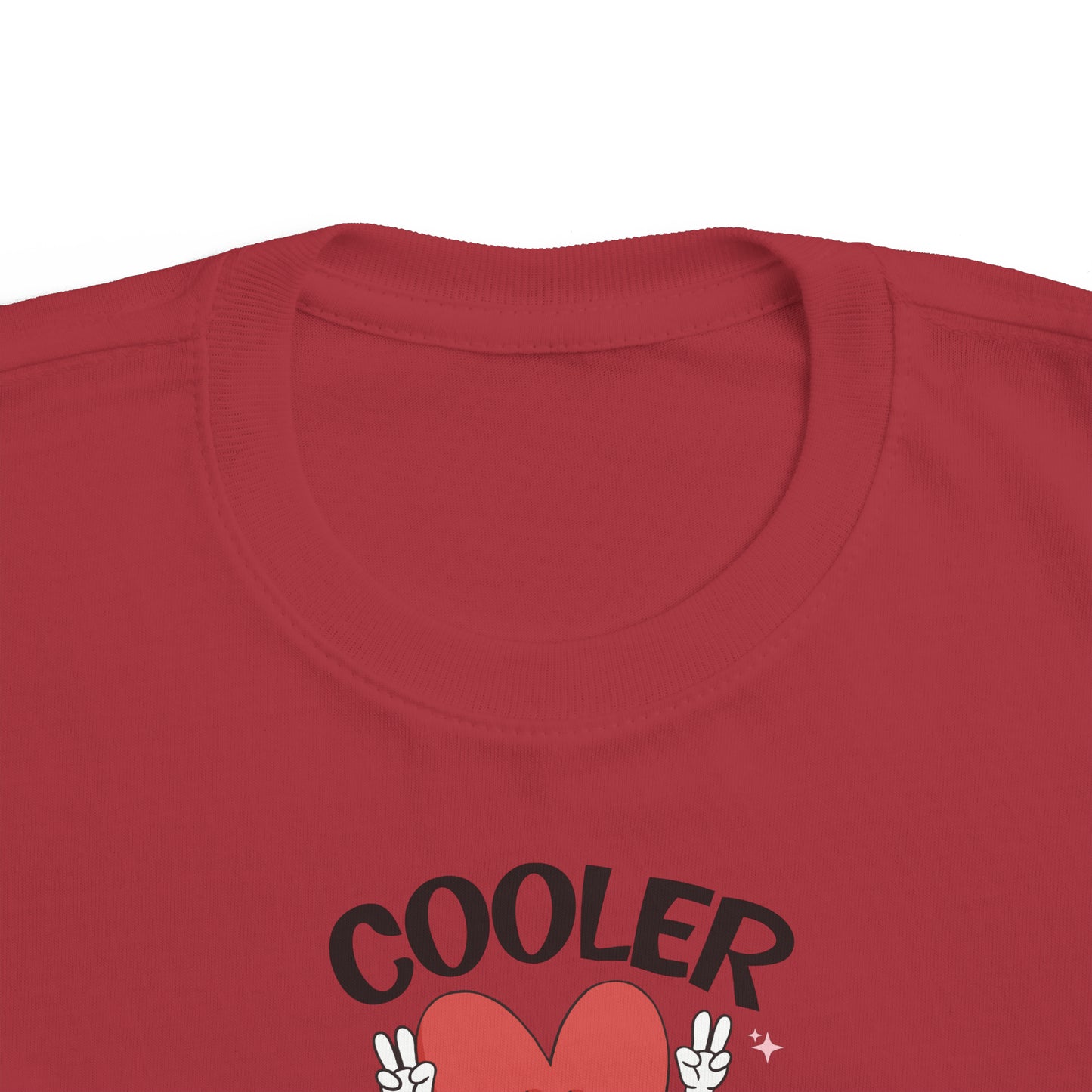 cooler than cupid Toddler's Fine Jersey Tee
