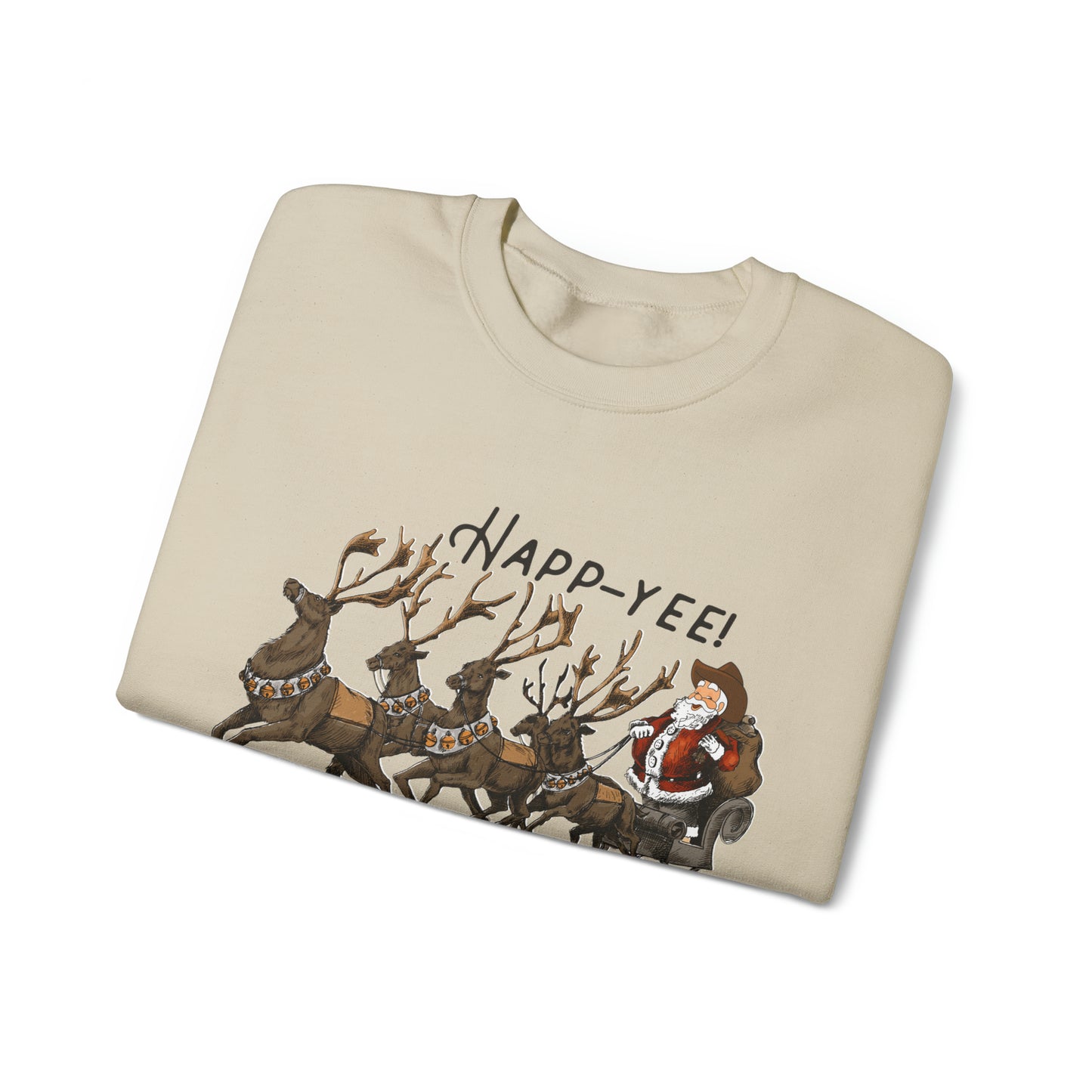 happy hawlidays! Unisex Heavy Blend™ Crewneck Sweatshirt