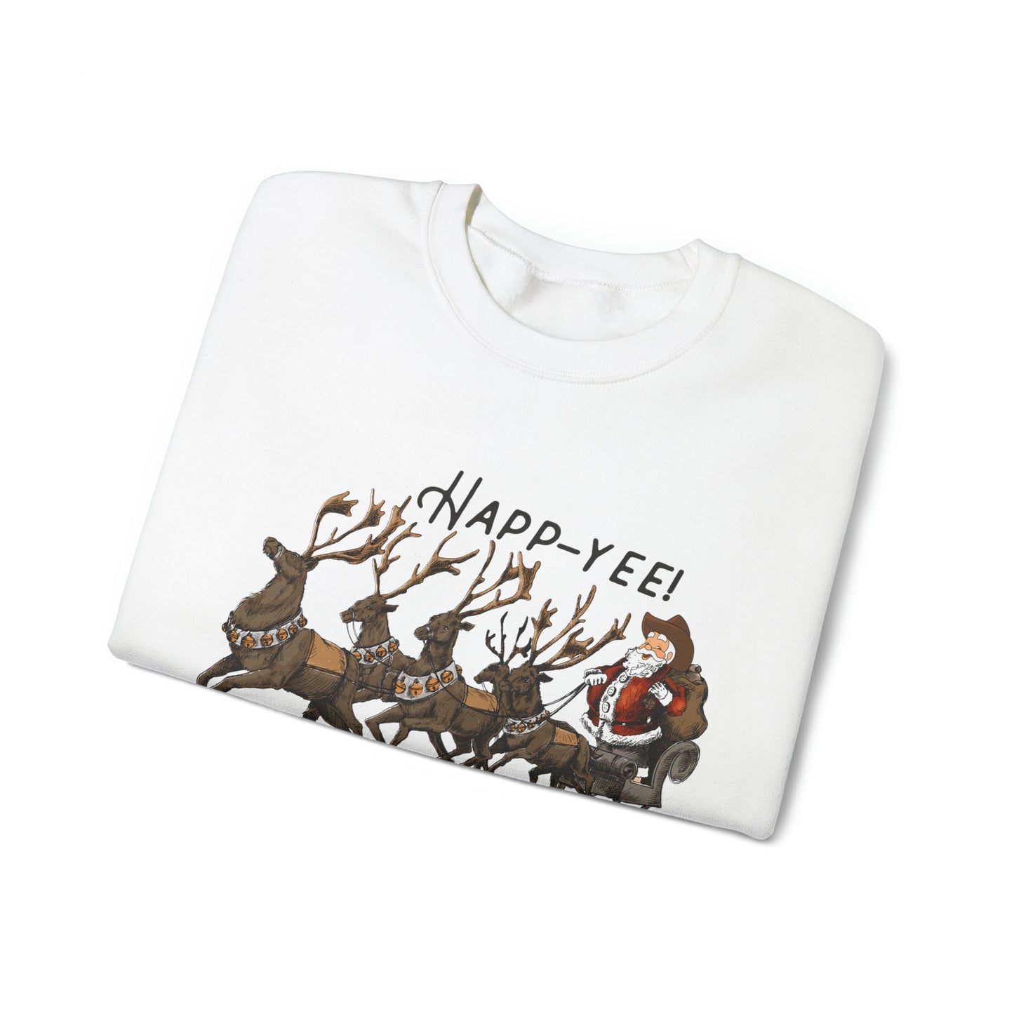 happy hawlidays! Unisex Heavy Blend™ Crewneck Sweatshirt