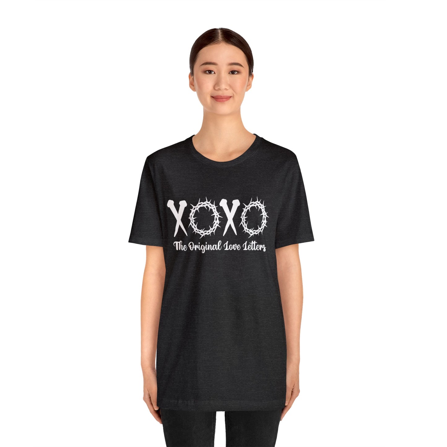 the original love letters xoxo Unisex Jersey Short Sleeve Tee