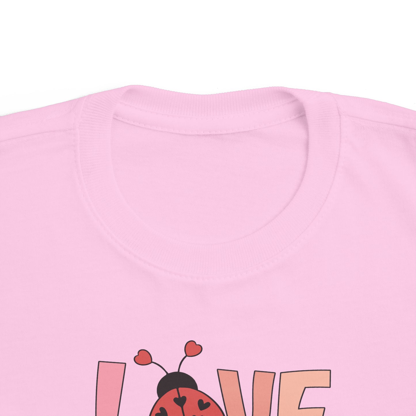 love bug valentines day Toddler's Fine Jersey Tee