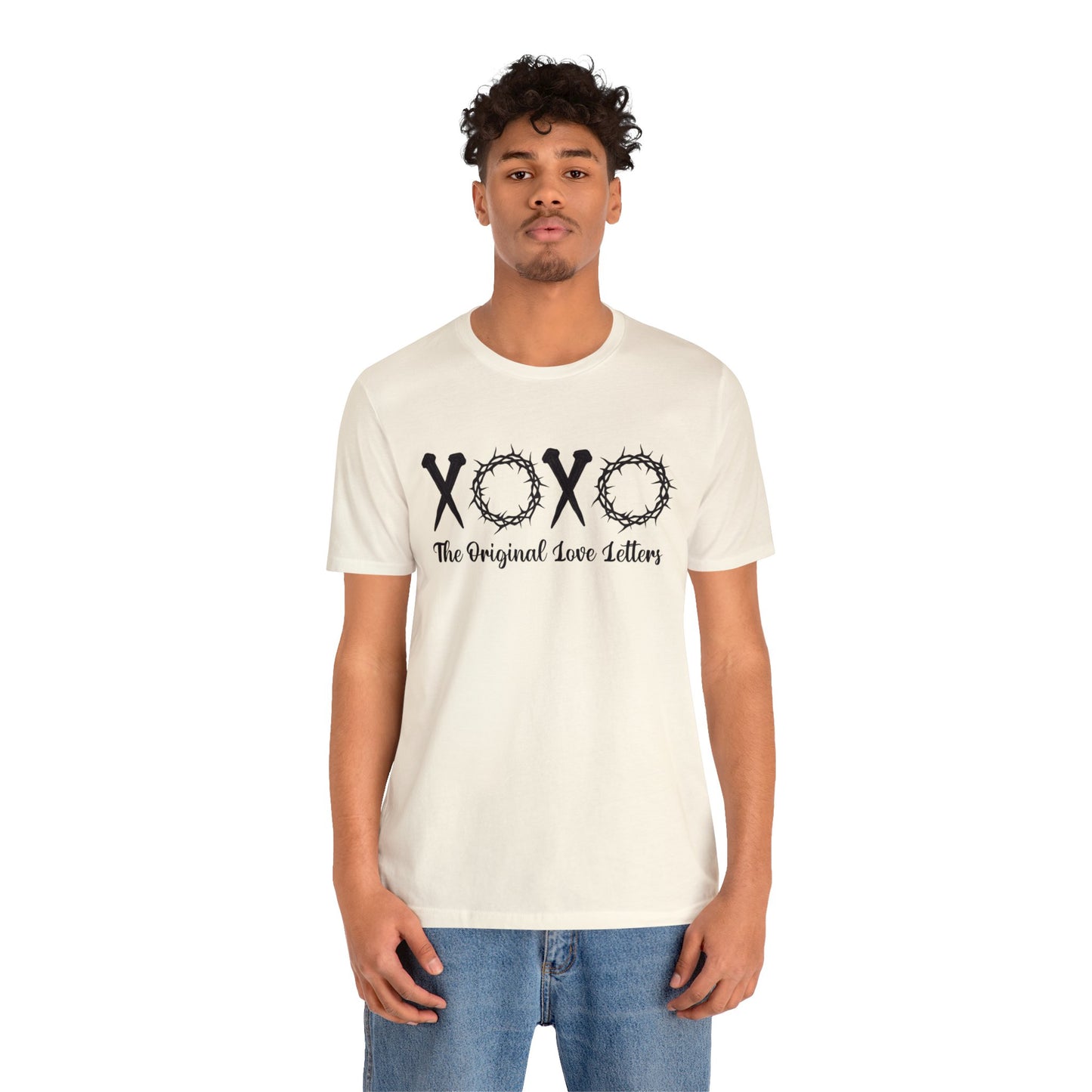 the original love letters xoxo Unisex Jersey Short Sleeve Tee