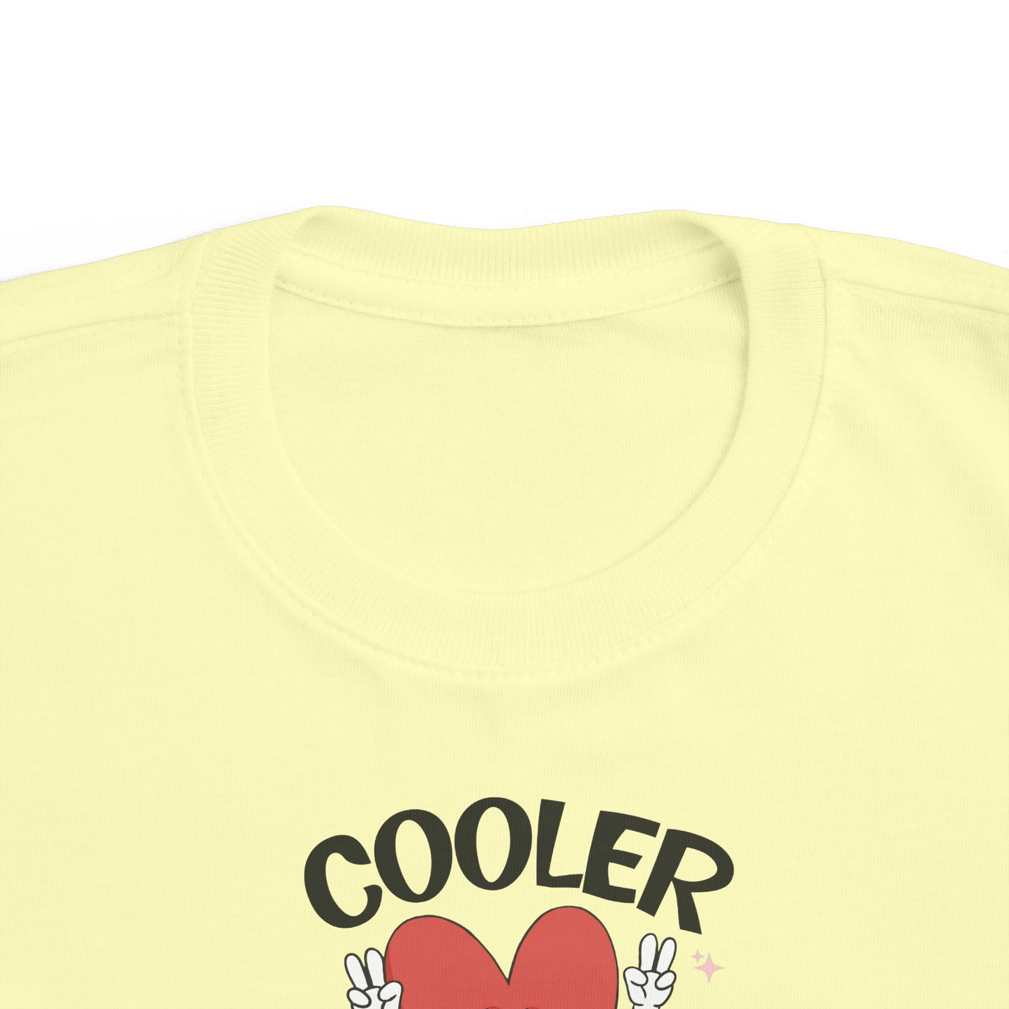 cooler than cupid Toddler's Fine Jersey Tee