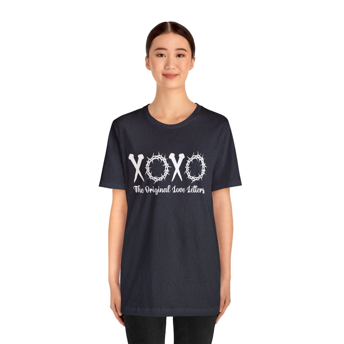 the original love letters xoxo Unisex Jersey Short Sleeve Tee