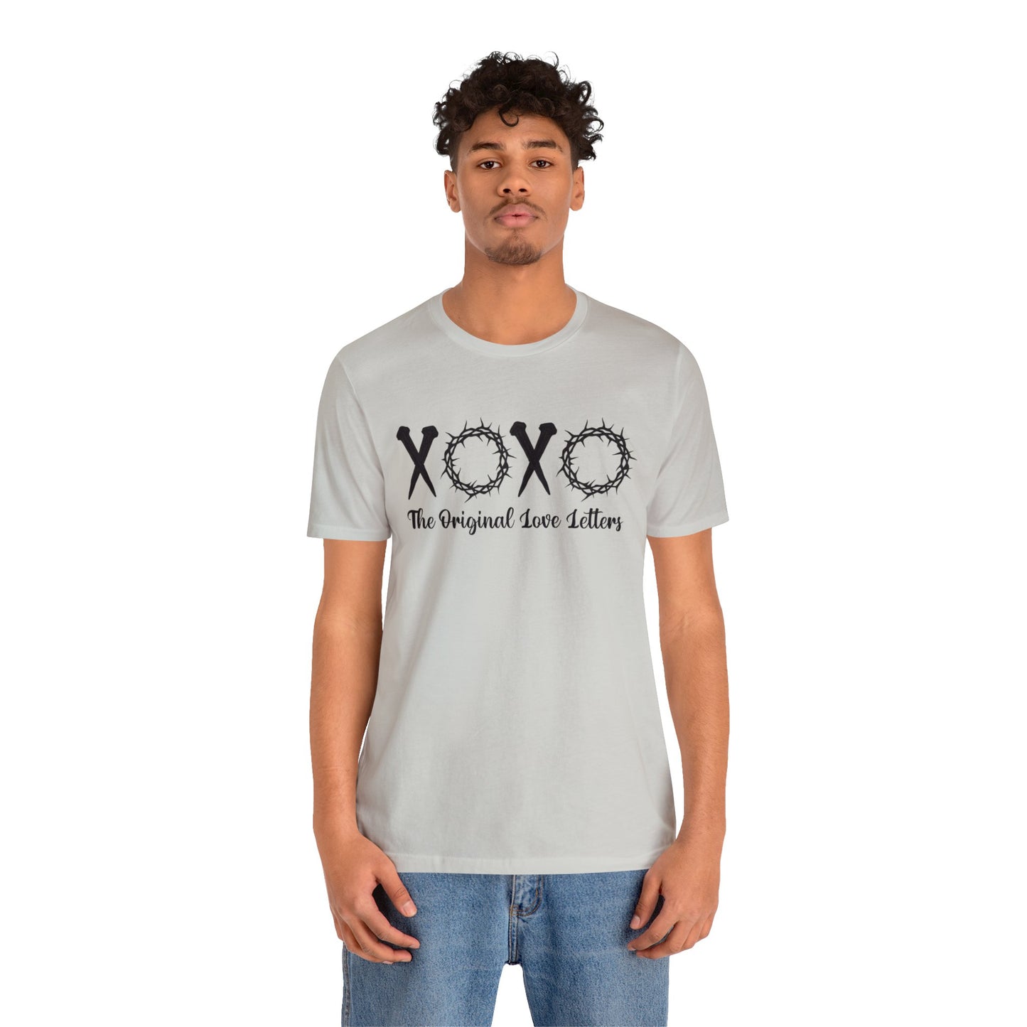 the original love letters xoxo Unisex Jersey Short Sleeve Tee
