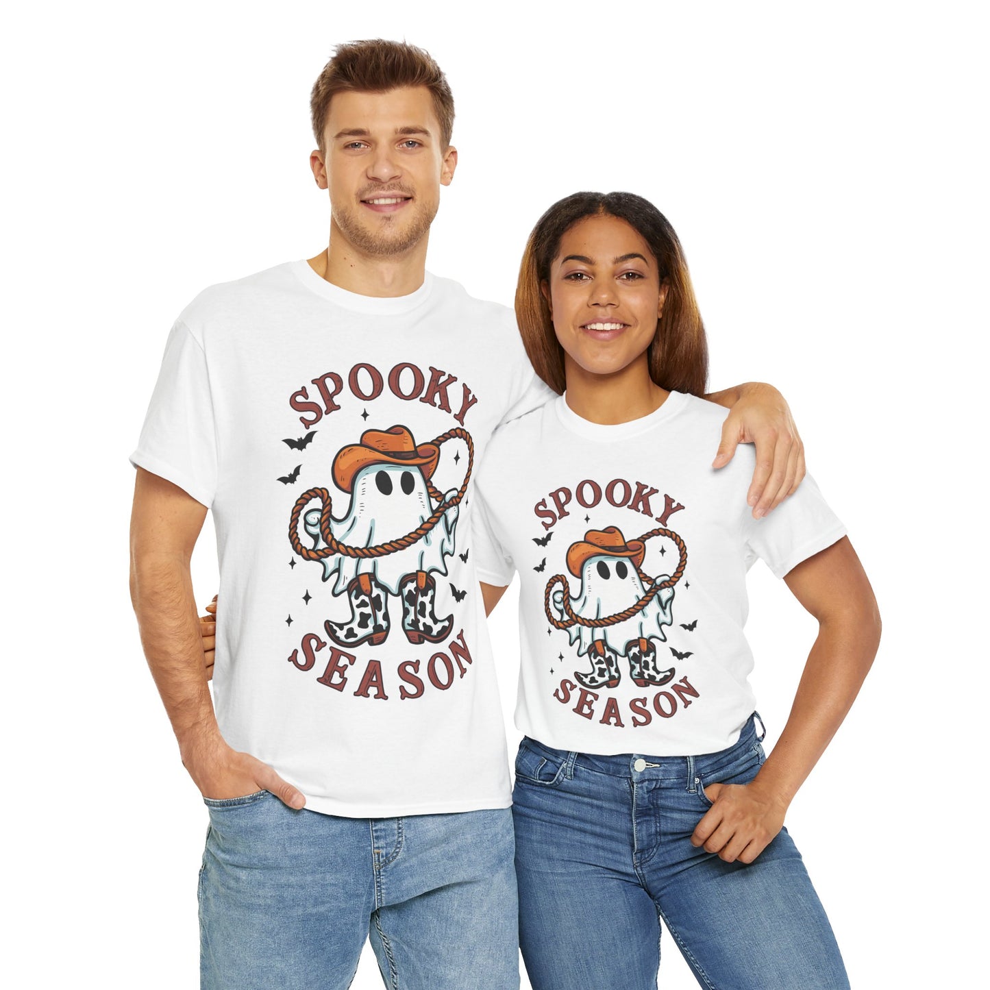 spooky season Unisex Heavy Cotton Tee