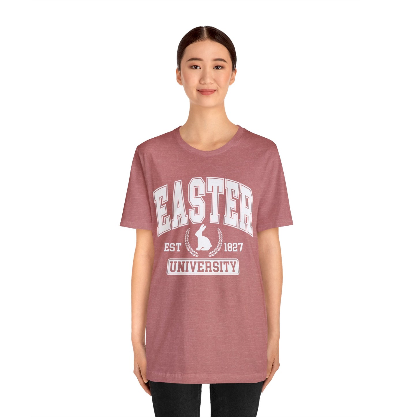 easter university Unisex Jersey Short Sleeve Tee