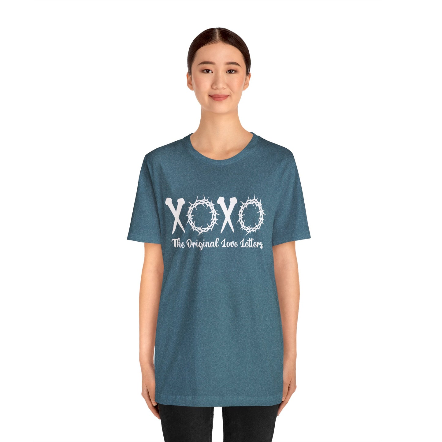 the original love letters xoxo Unisex Jersey Short Sleeve Tee
