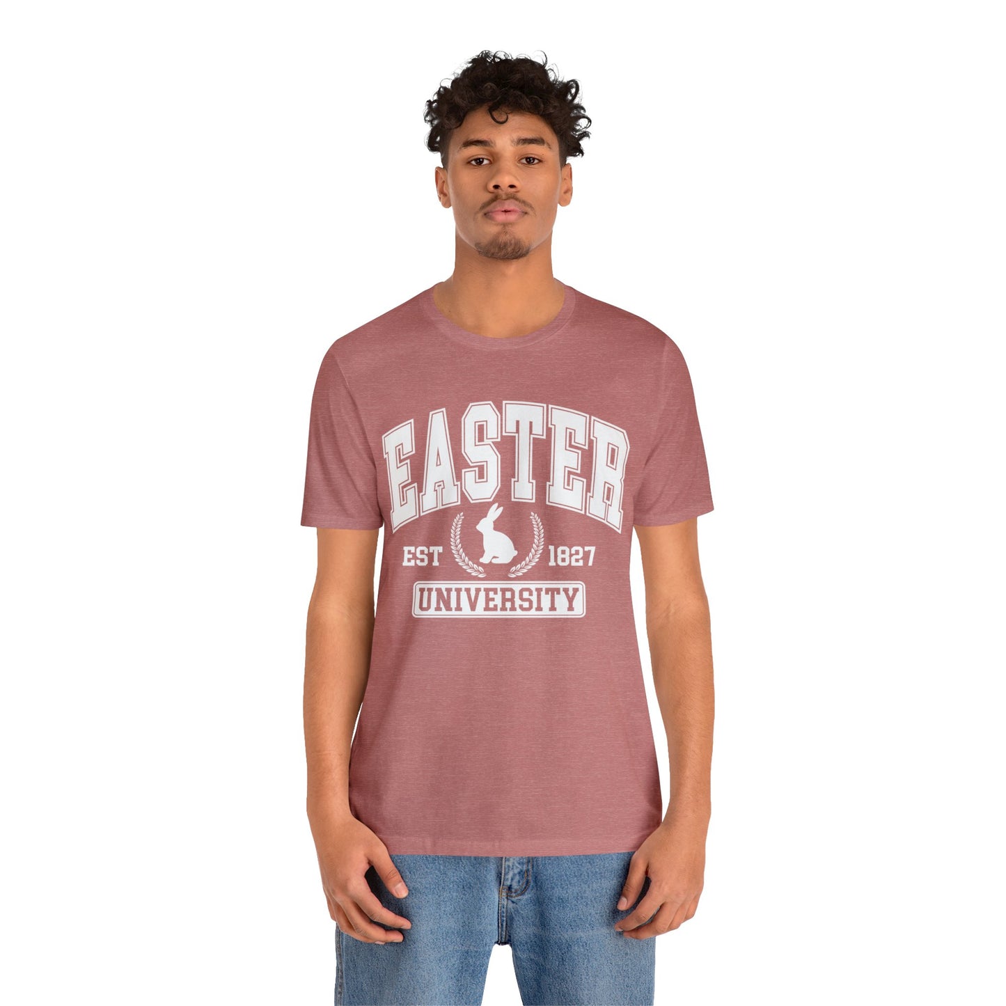easter university Unisex Jersey Short Sleeve Tee