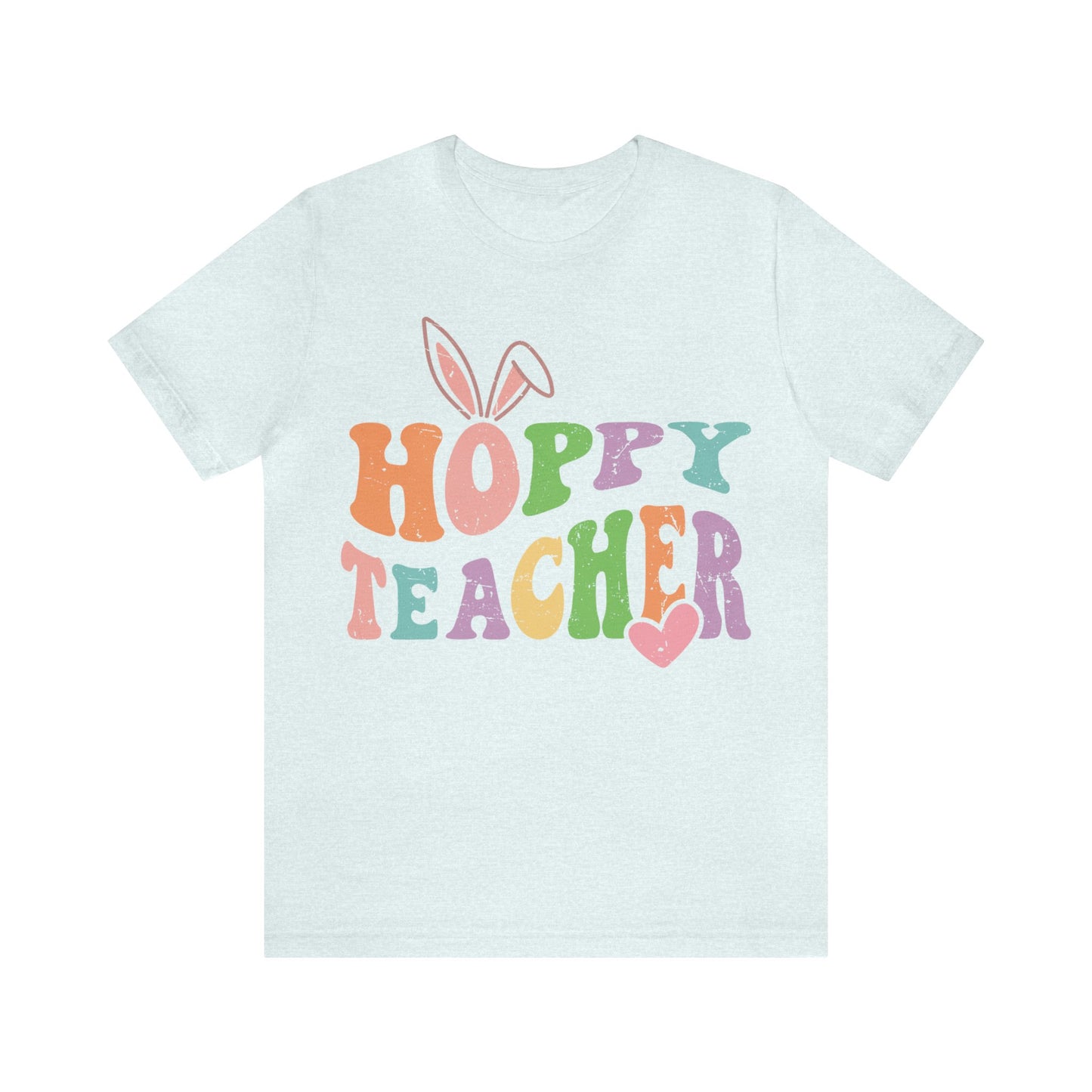 HOPPY TEACHER Unisex Jersey Short Sleeve Tee
