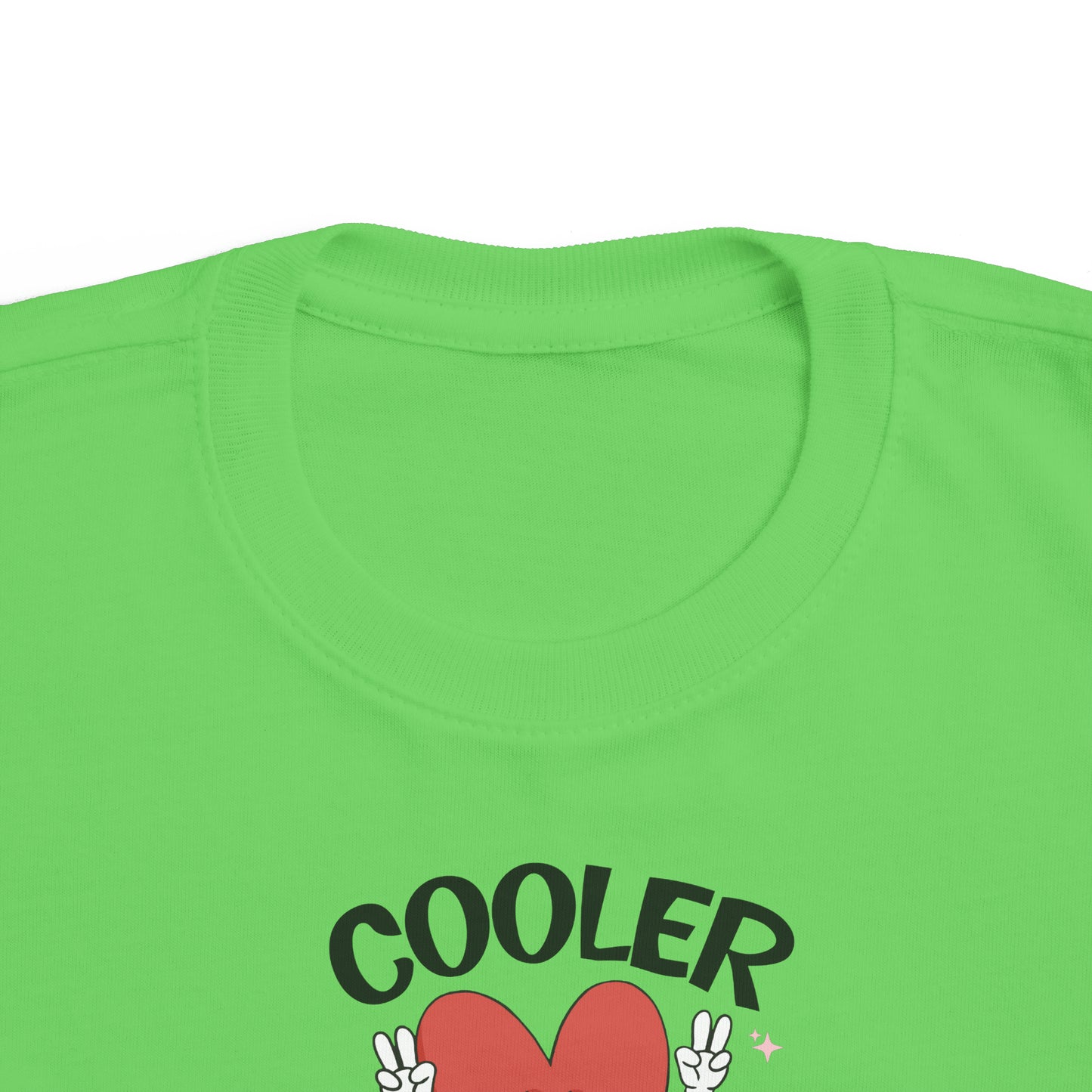 cooler than cupid Toddler's Fine Jersey Tee