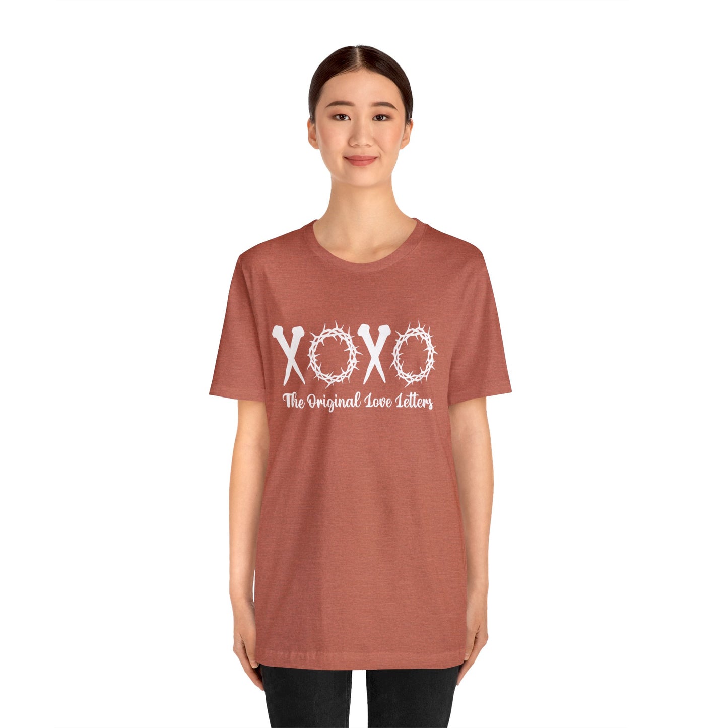 the original love letters xoxo Unisex Jersey Short Sleeve Tee