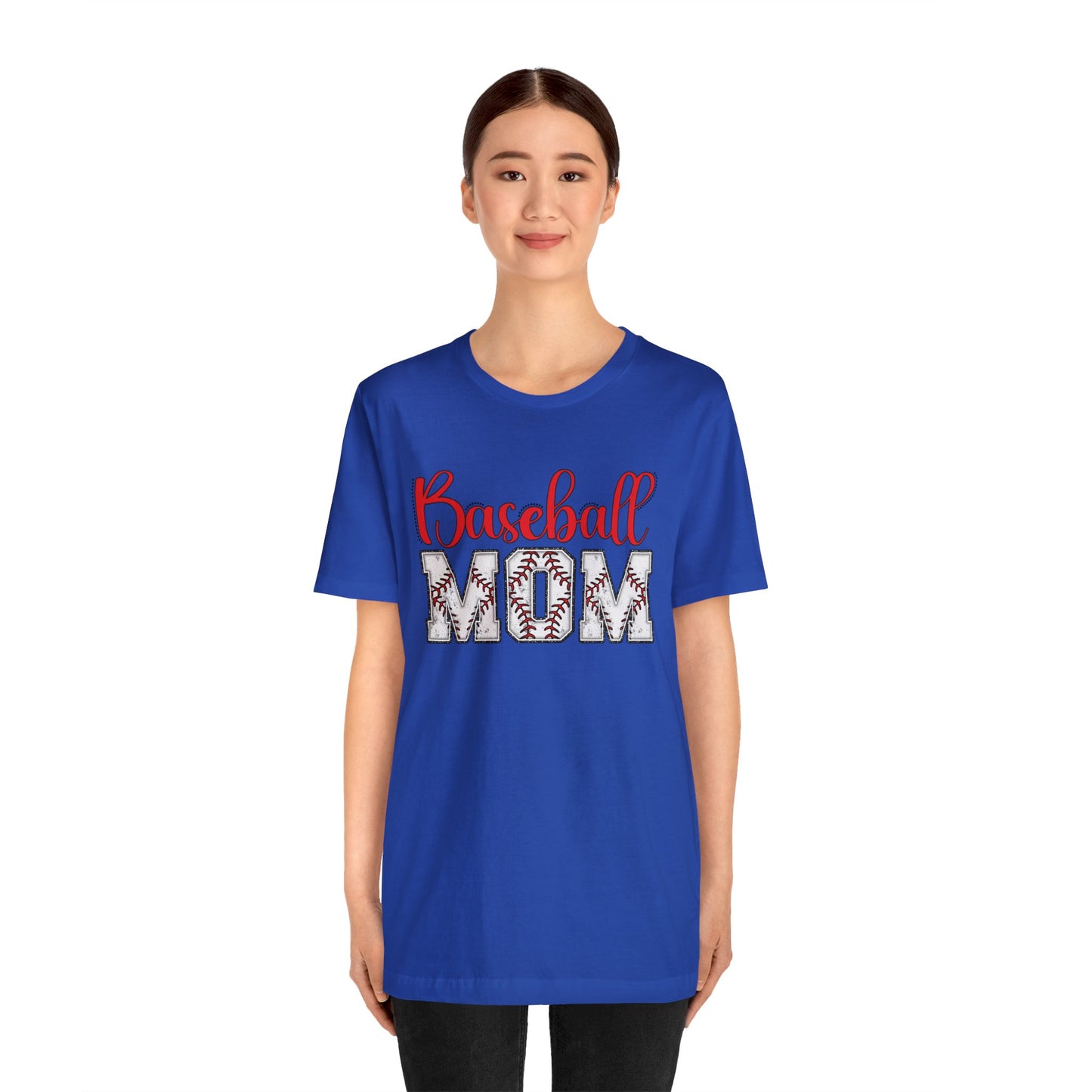 Baseball Mom Unisex Jersey Short Sleeve Tee