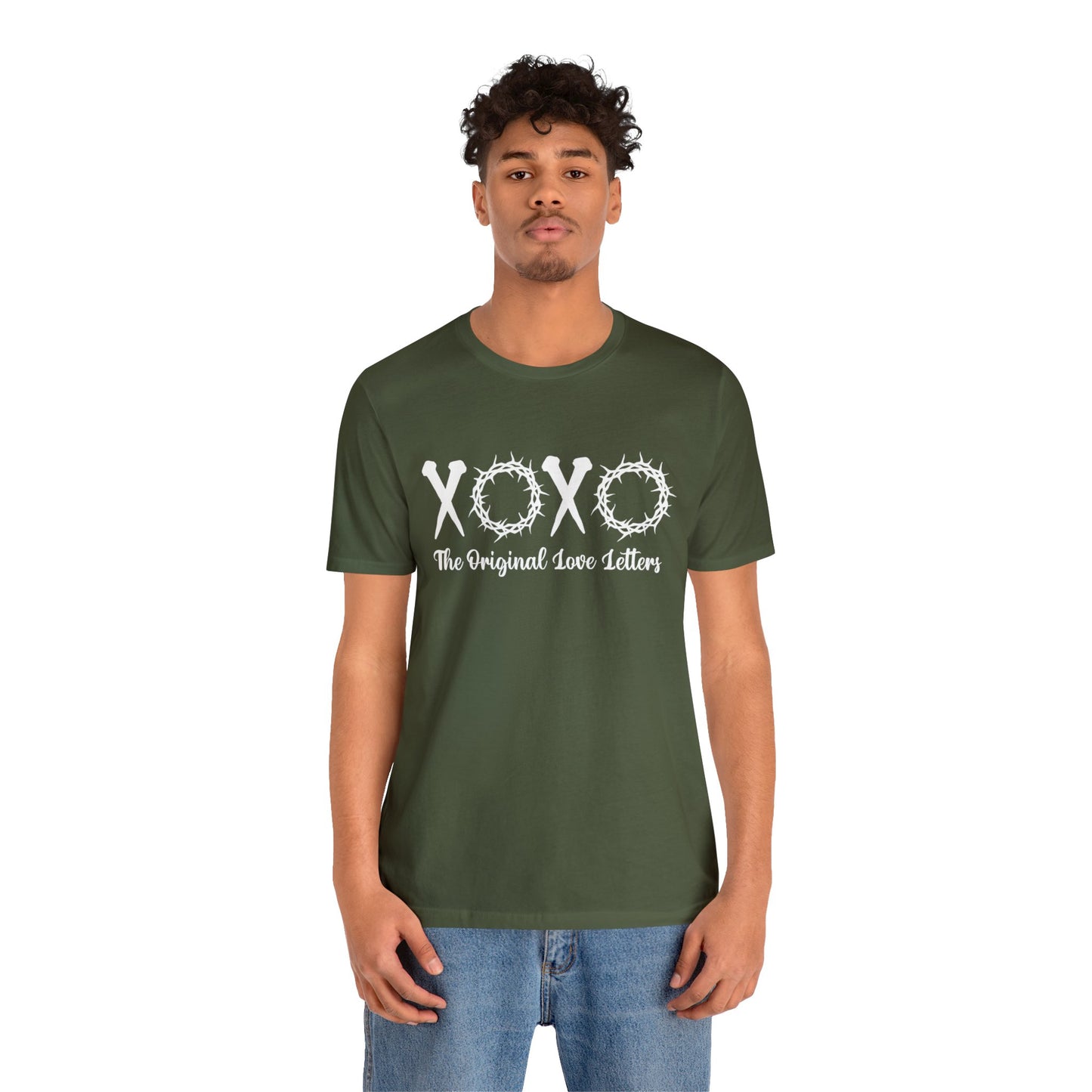 the original love letters xoxo Unisex Jersey Short Sleeve Tee