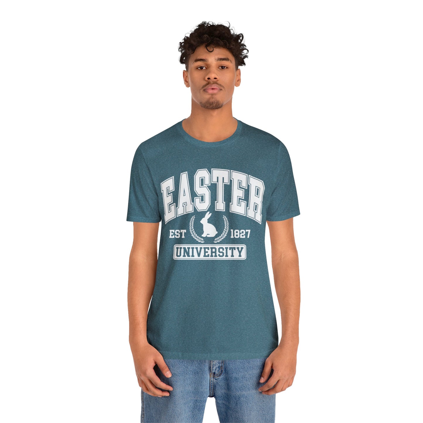 easter university Unisex Jersey Short Sleeve Tee