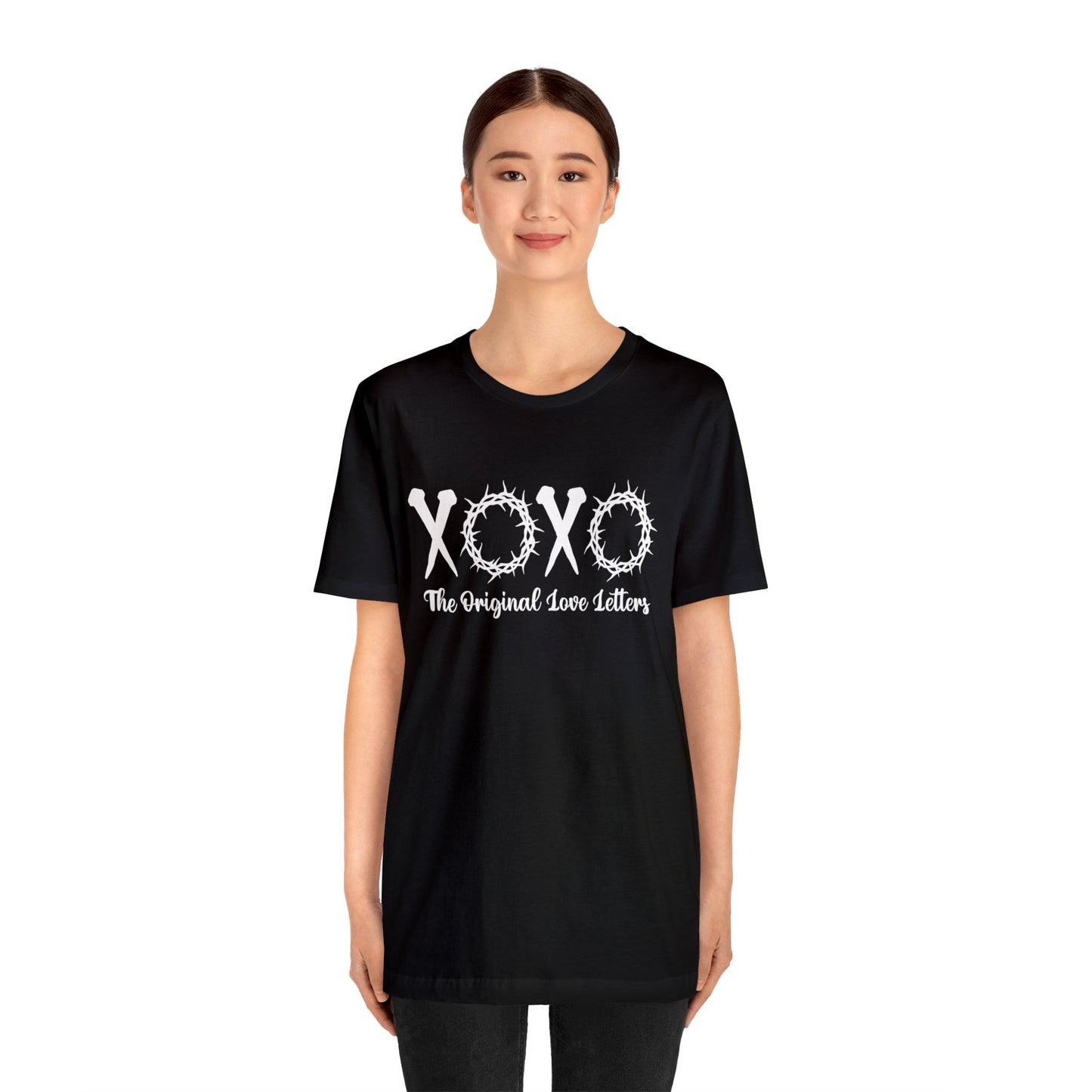 the original love letters xoxo Unisex Jersey Short Sleeve Tee