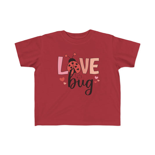 love bug valentines day Toddler's Fine Jersey Tee
